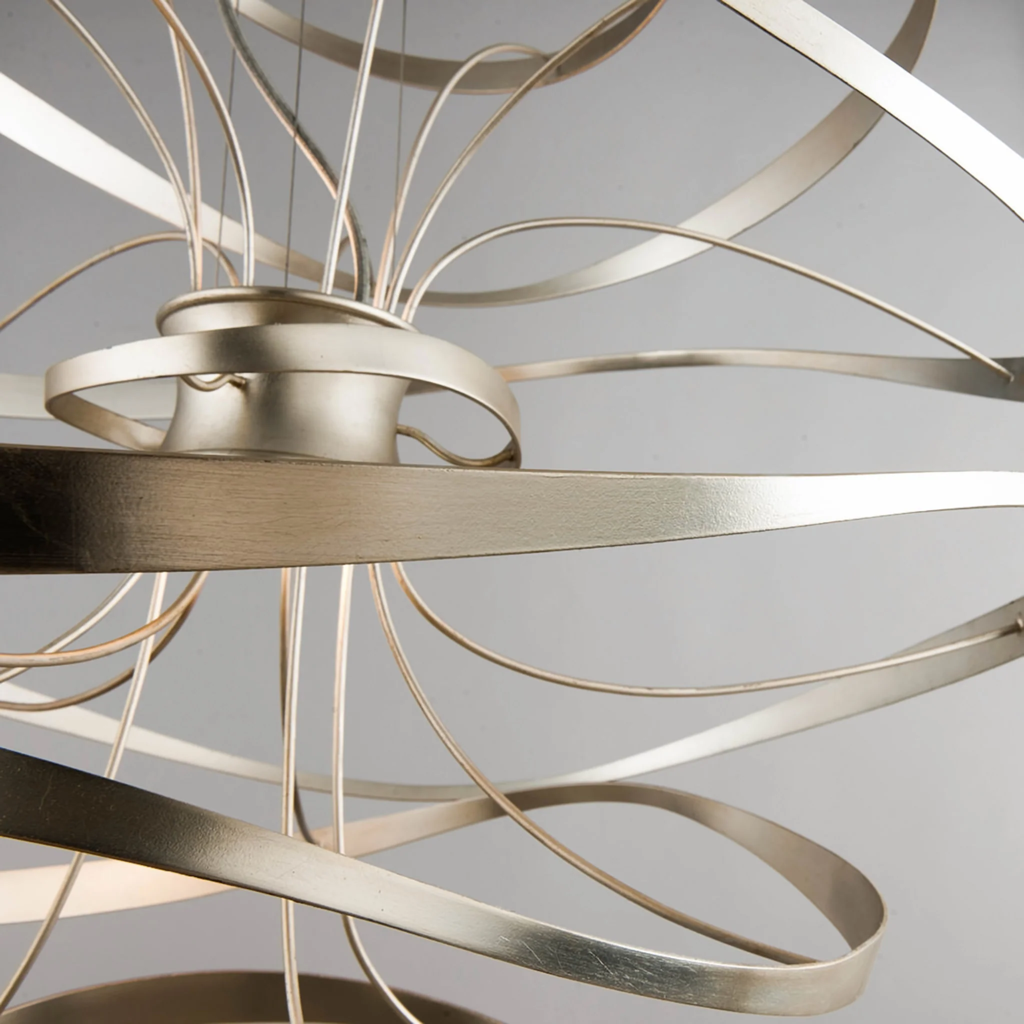 Calligraphy 2-Light Chandelier 18L x 18W x 16.5H - Image 4