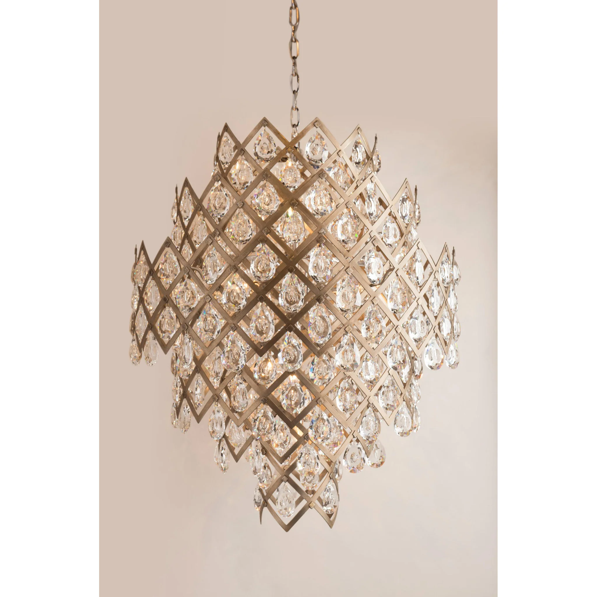 Tiara 11-Light Chandelier in  Vienna Bronze 32.25L x 32.25W x 39H - Image 8