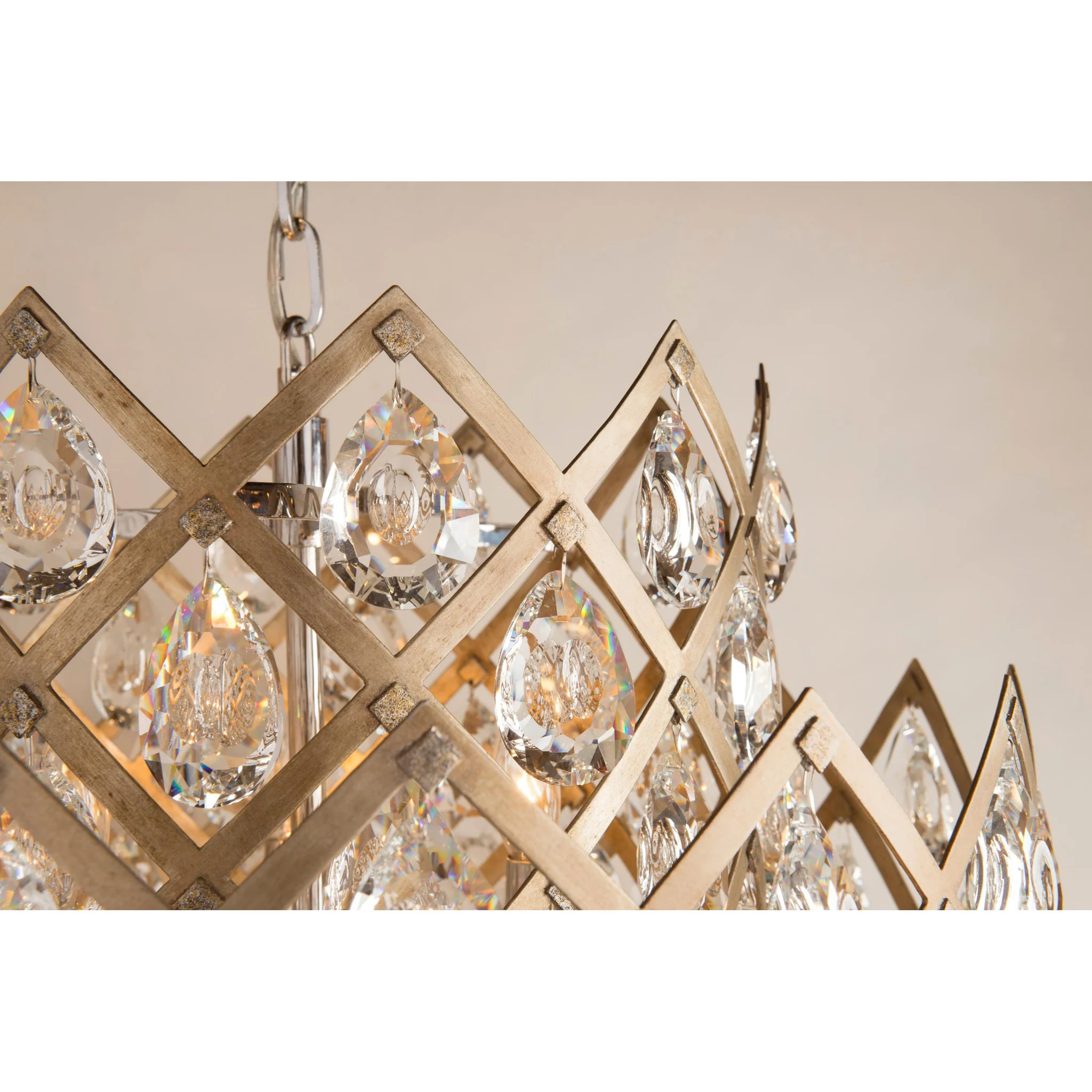 Tiara 11-Light Chandelier in  Vienna Bronze 32.25L x 32.25W x 39H - Image 9