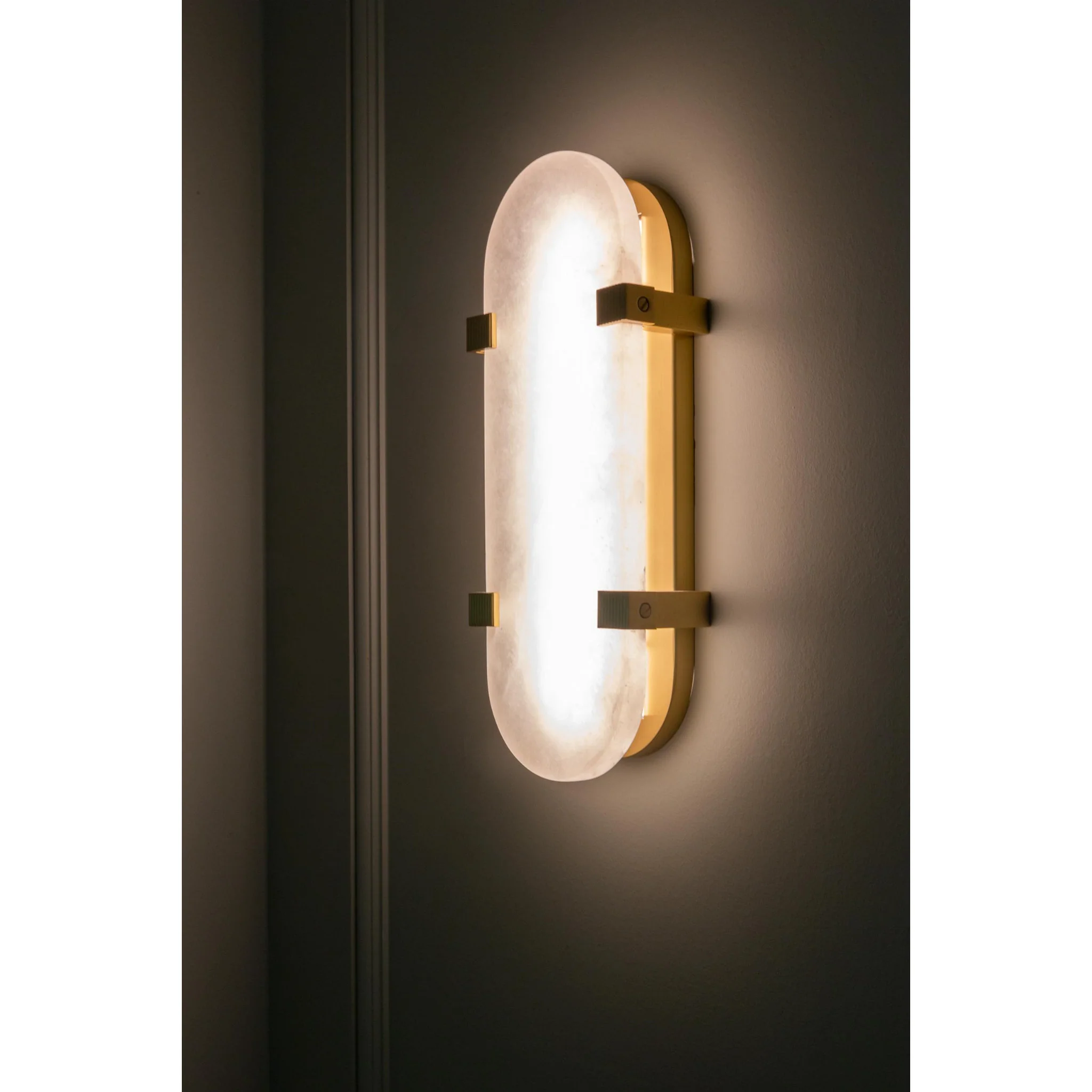 Skylar 1-Light Wall Sconce in  Aged Brass 5L x 5W x 13.75H - Image 7