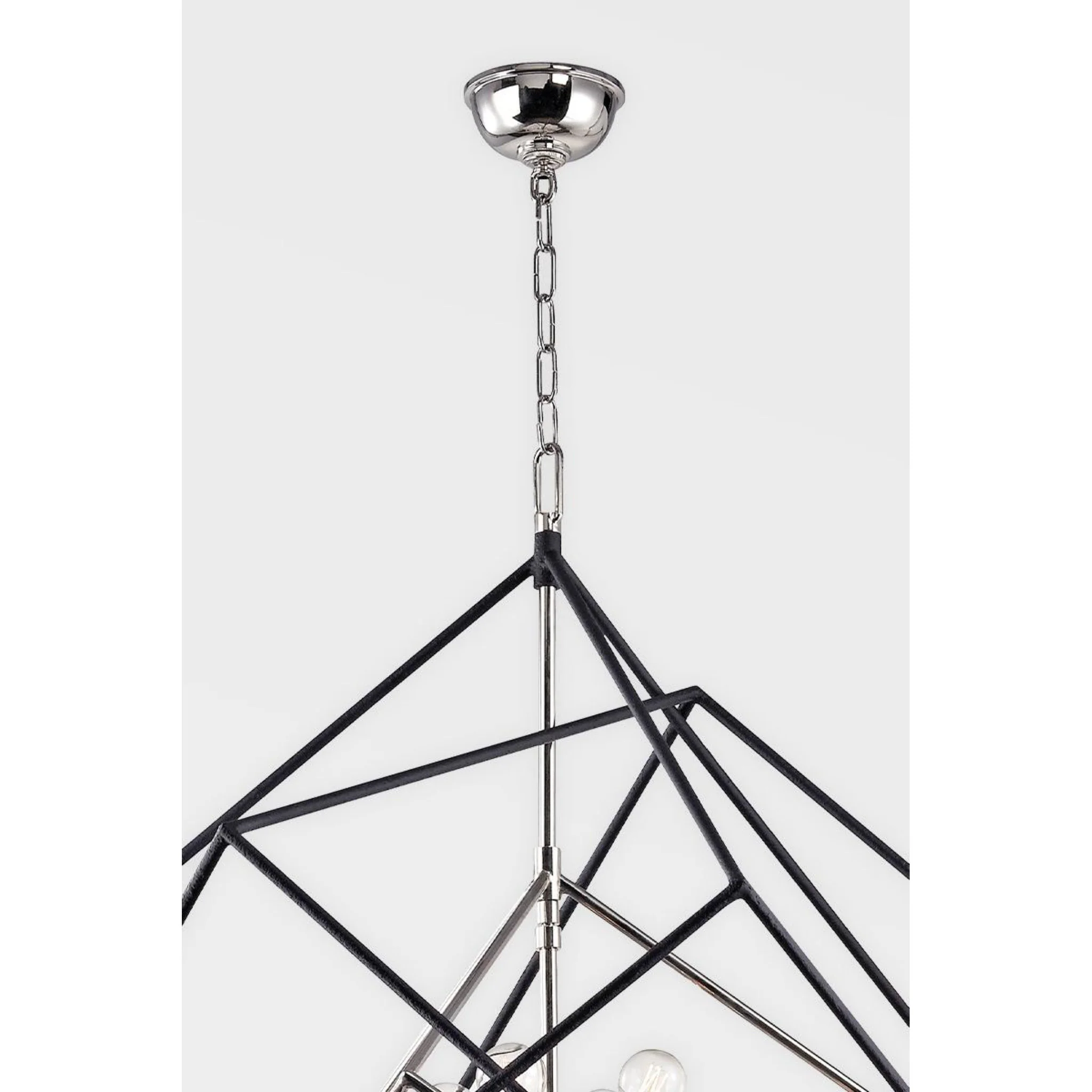 Roundout 9-Light Chandelier in  Polished Nickel 26L x 26W x 30.5H - Image 9